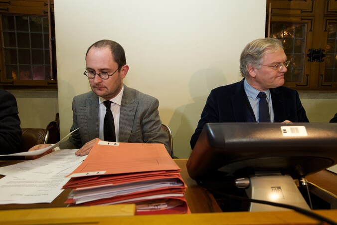 Vincent Van Quickenborne en Stefaan De Clerck.