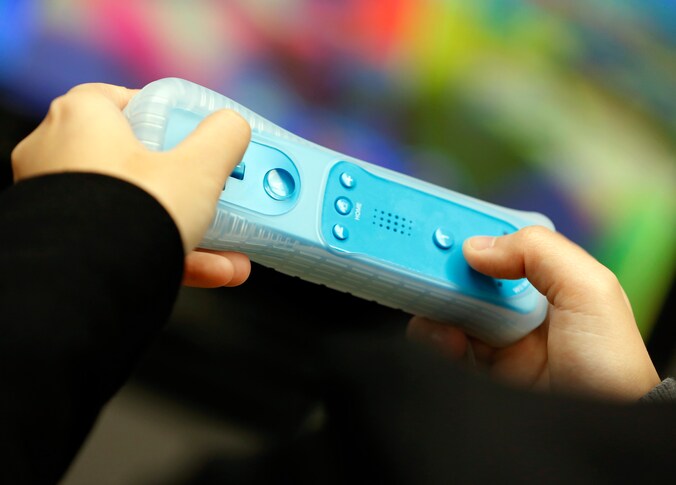 In de robot plaats je een WiiMote.