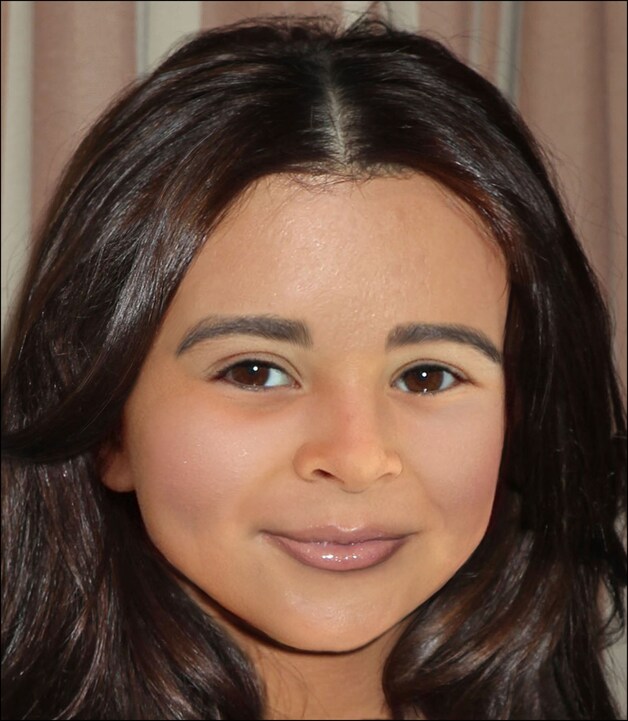 Volgens forensisch artiest Joe Mullins zal de dochter van Kim en Kanye er ongeveer zo uitzien. Later, uiteraard.