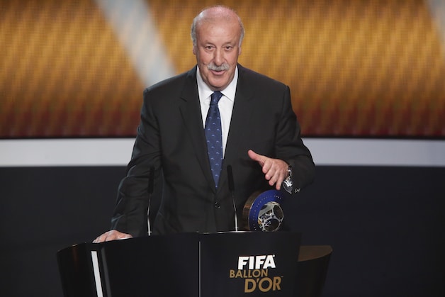 Vicente del Bosque was vorig jaar de beste coach