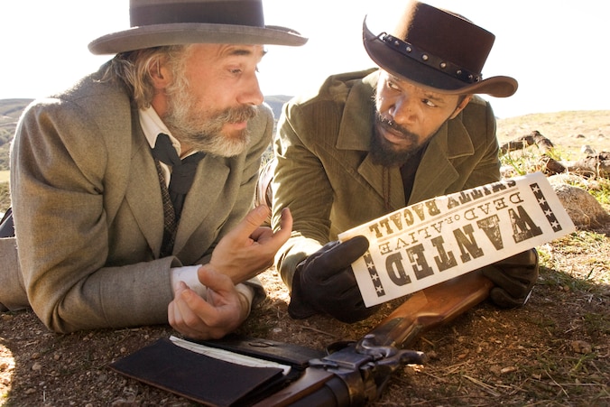 Een beeld uit 'Django Unchained'.