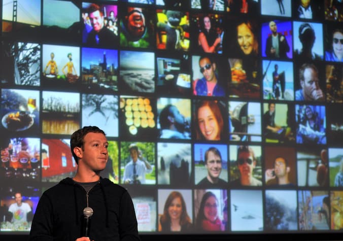 Facebook-ceo Zuckerberg bij de lancering van de Graph Search vorige maand.