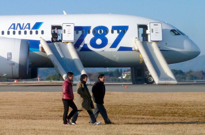 Een Dreamliner van All Nippon Airways (ANA) moest in januari een noodlanding maken na een smeulende batterij.