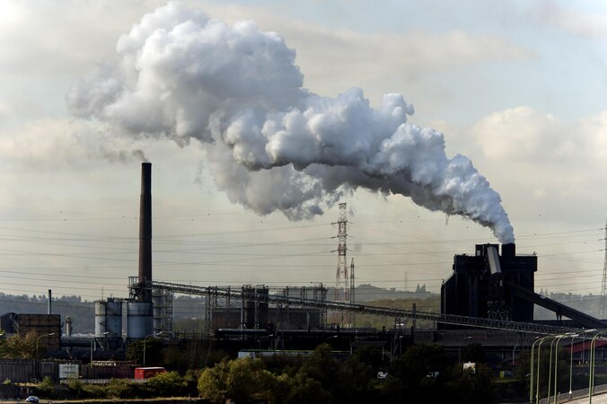 De Arcelor Mittal-fabriek in Luik.