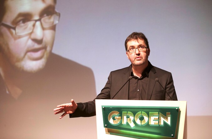 Groen-voorzitter Wouter Van Besien.