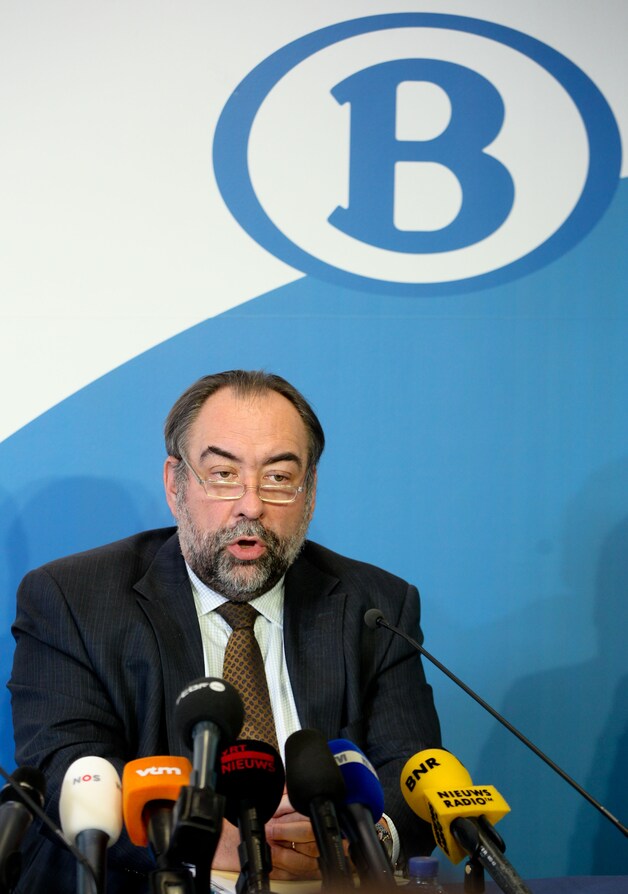 De directeur van de NMBS Marc Descheemaecker.