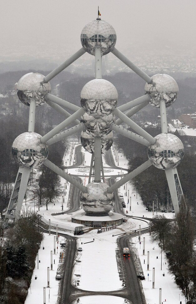 Het Brusselse Atomium.