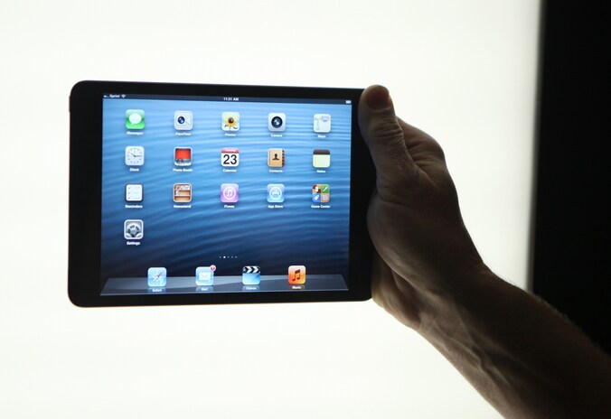 De eerste versie van de iPad Mini.