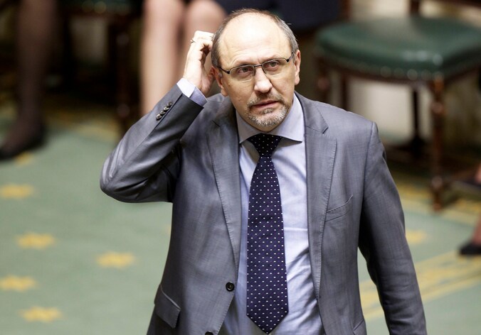 Johan Vande Lanotte (sp.a), minister van Economie.