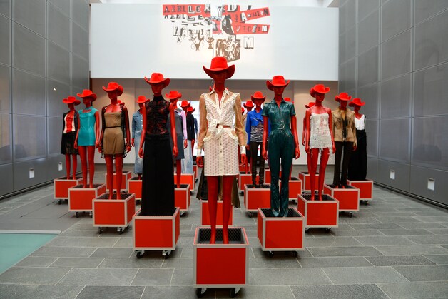 De tentoonstelling in het modemuseum van Hasselt.