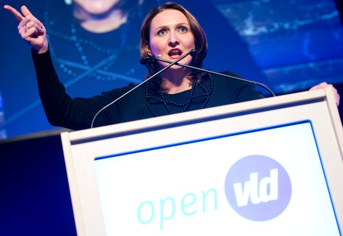 Open Vld-voorzitter Gwendolyn Rutten.