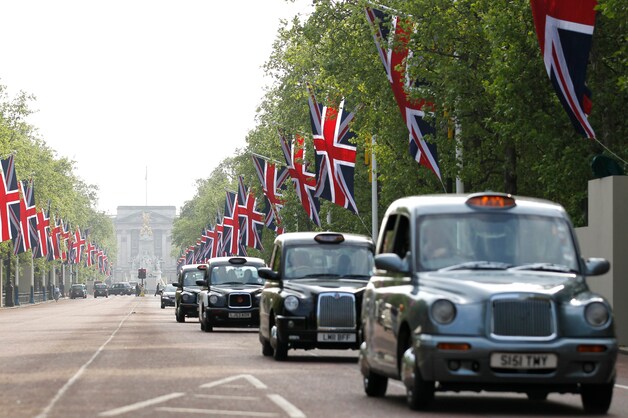 De huidige Londense 'cabs'.