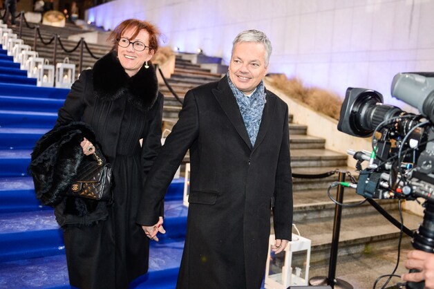 Reynders en zijn echtgenote Bernadette.