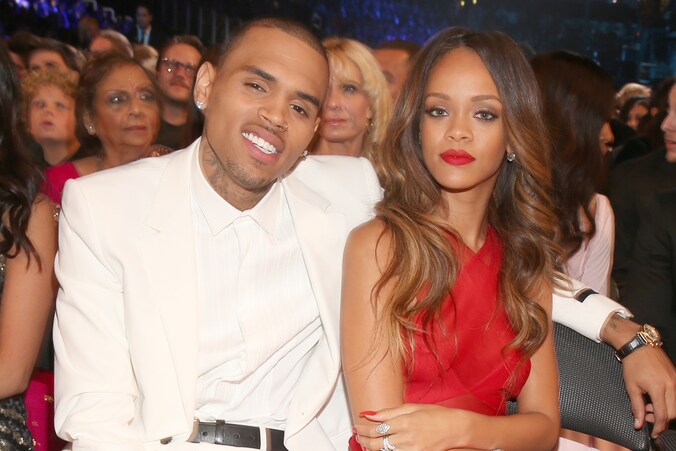 Chris Brown en Rihanna.