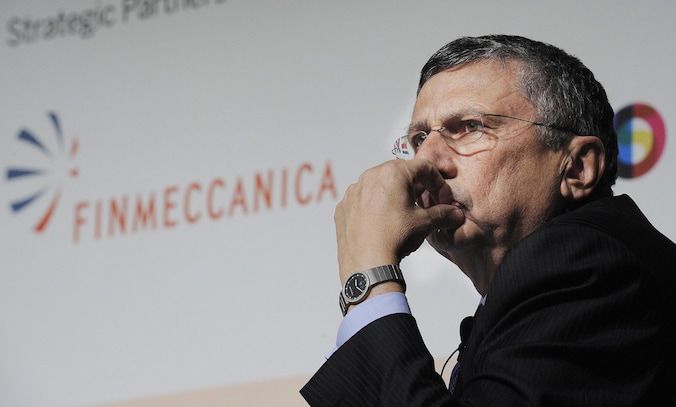 Giuseppe Orsi, eigenaar van Finmeccanica, moederbedrijf van de Fyra-bouwer AnsaldoBreda.