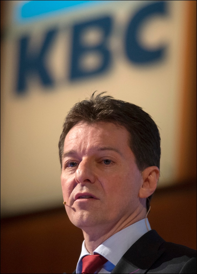 Johan Thijs, ceo van KBC.