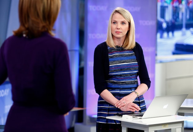 Marissa Mayer, de grote baas van Yahoo!.