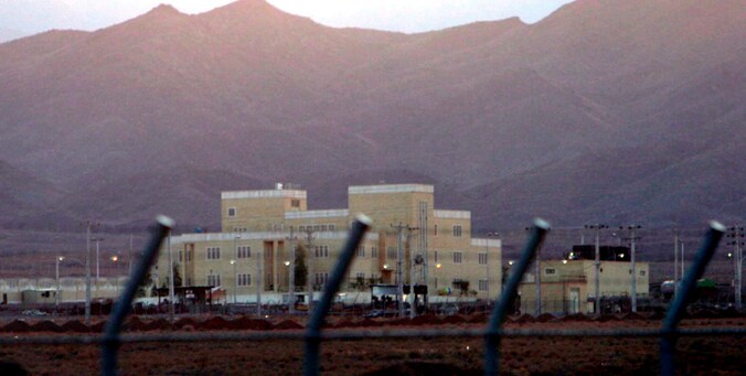 Een archieffoto uit 2005 van de verrijkingsinstallatie in Natanz, in midden-Iran.