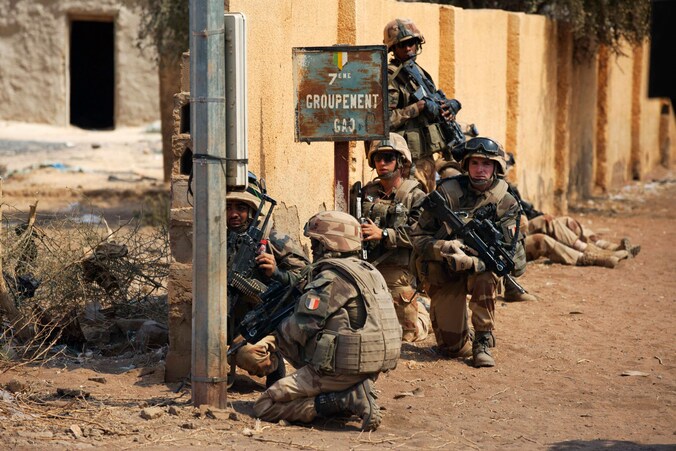 Franse soldaten in Mali.
