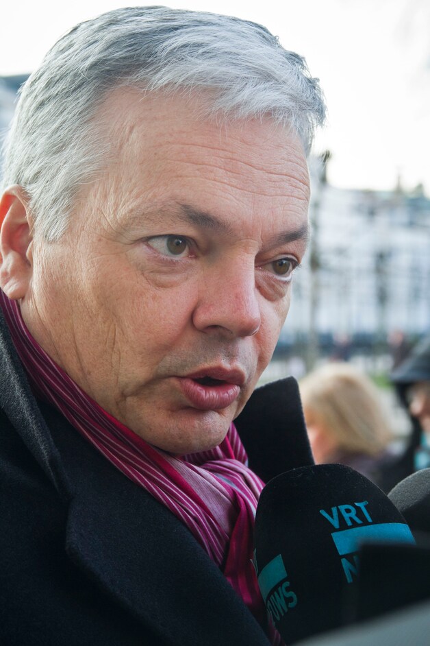 Minister van Buitenlandse Zaken Didier Reynders.