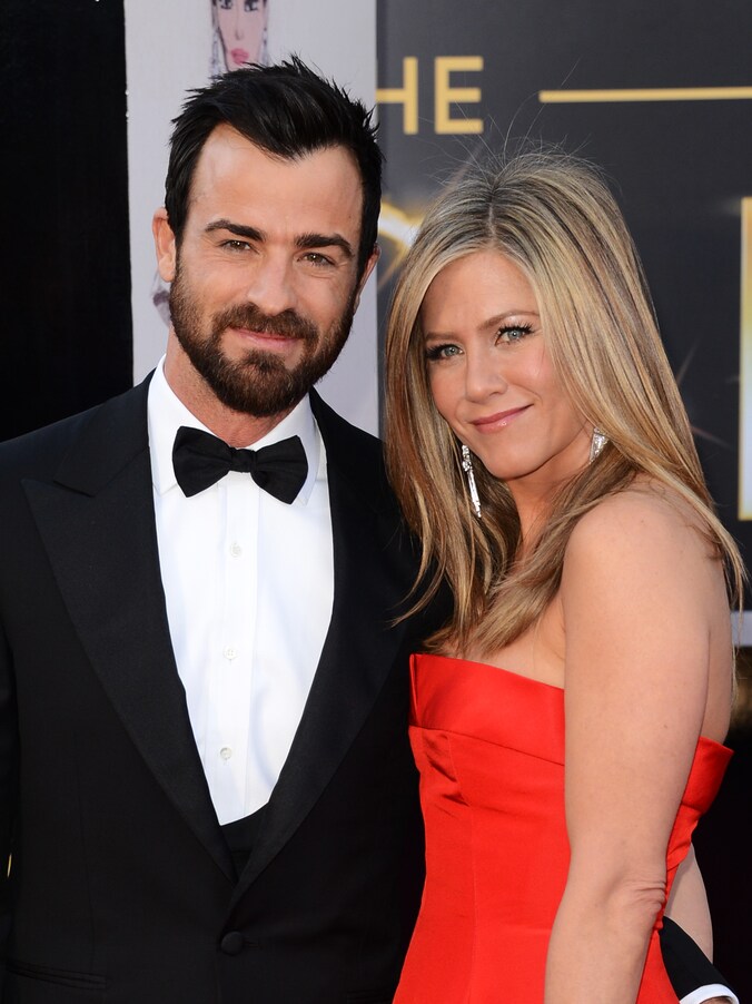 Justin Theroux en Jennifer Aniston.