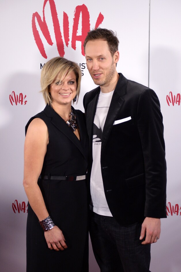 Kim Clijsters met haar echtgenoot Brian Lynch.