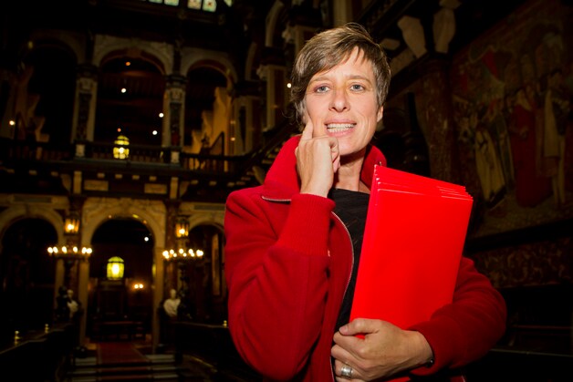PVDA+-boegbeeld Mie Branders, de moeder van Jos D'Haese. (archieffoto)
