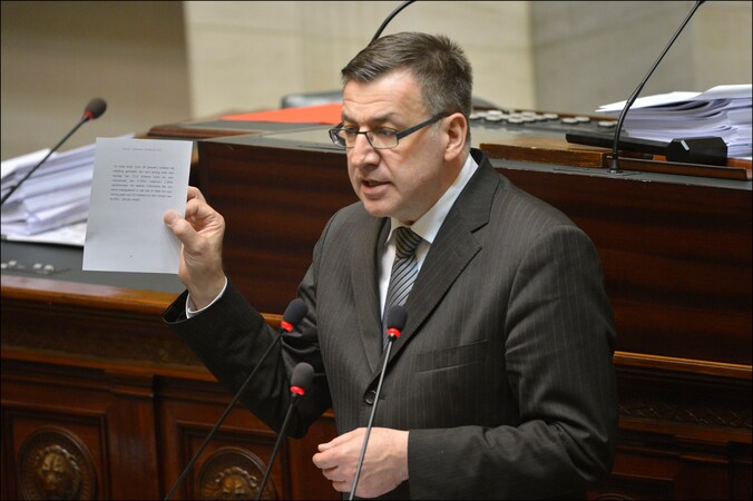 Vicepremier en minister van Financiën Steven Vanackere (CD&amp;V).