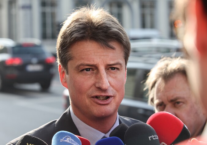Minister van Begroting Olivier Chastel.