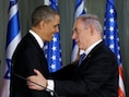Obama en de Israëlische premier Netanyahu tijdens een gezamenlijke persconferentie in maart 2013 in Jeruzalem.