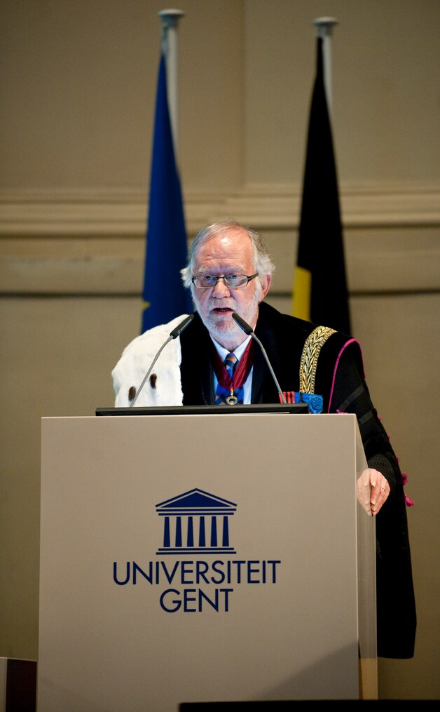 Paul Van Cauwenberge, rector van de UGent.