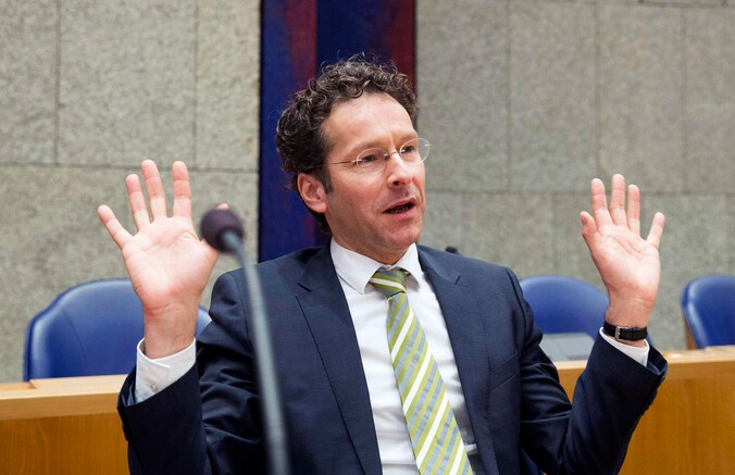 De uitspraken van Dijsselbloem over de redding van de euro vielen niet in goede aarde bij het IMF en verschillende eurolanden.