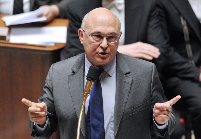 De Franse minister van Arbeid, Michel Sapin.