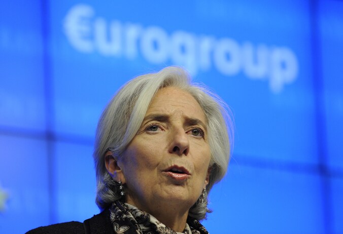 IMF-topvrouw Christine Lagarde.