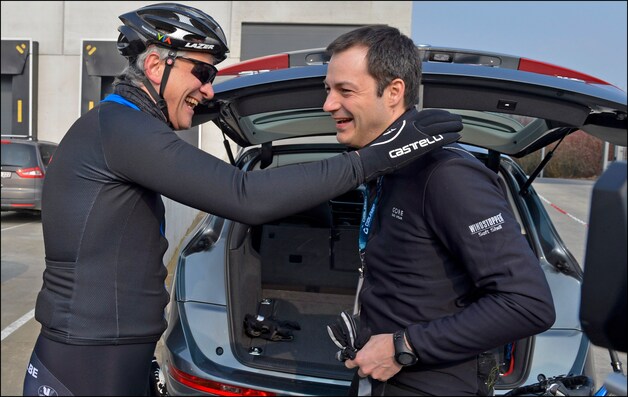 Kris Peeters en Alexander De Croo in betere tijden.
