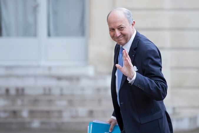 De Franse minister van Buitenlandse Zaken Laurent Fabius.