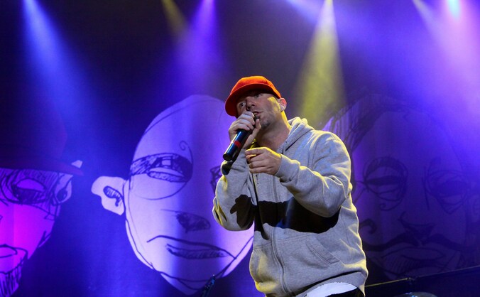 Fred Durst, zanger van Amerikaanse band Limp Bizkit.