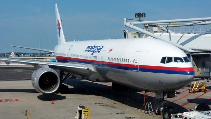 Een passagier fotografeerde net voor het inchecken in Schiphol het Malaysia Airlines-toestel. Enkele uren later werd het toestel boven Oost-Oekraïne - hoogstwaarschijnlijk - uit de lucht geschoten.