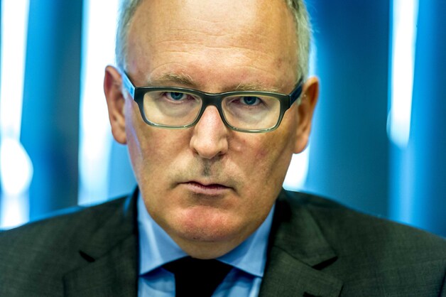 De Nederlandse minister van Buitenlandse Zaken Frans Timmermans.