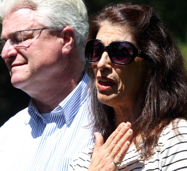 Diana en John Foley, de ouders van de door IS vermoorde journalist, James Foley.