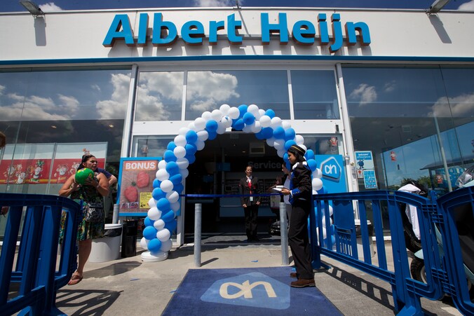 De opening van een Albert Heijn-winkel in Brugge, in augustus dit jaar.