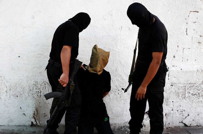 Vanmiddag executeerde Hamas 18 vermoedelijke collaborateurs.