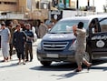 Op de straten in Raqqa.