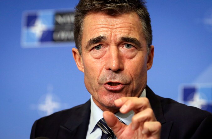 NAVO-secretaris-generaal Anders Fogh Rasmussen.