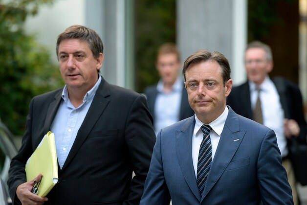 Jan Jambon en Bart De Wever.