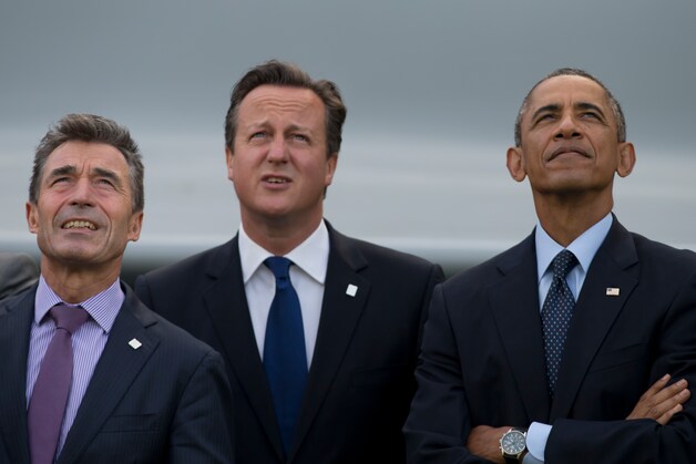 De Britse premier David Cameron en zijn Amerikaanse bondgenoot Barack Obama.