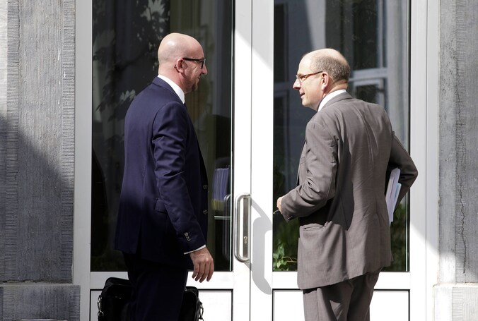 Charles Michel en Koen Geens