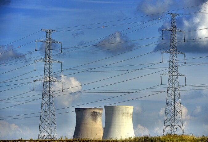 De kerncentrale van Doel.