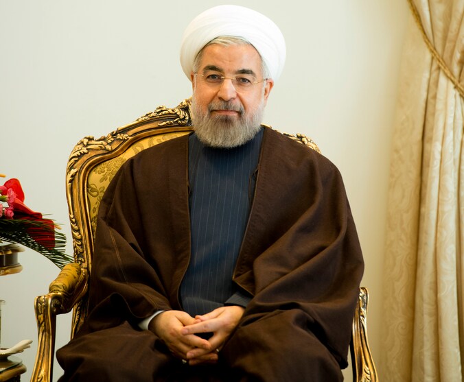 De Iraanse president Rohani voert de druk op in aanloop naar de onderhandelingen.
