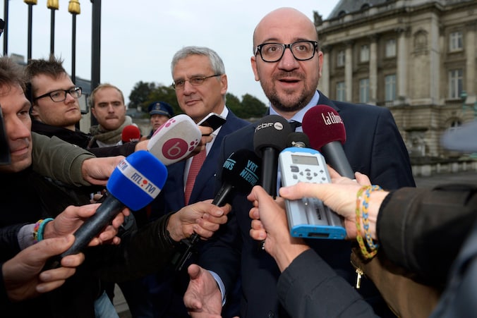 Formateurs Charles Michel en Kris Peeters.